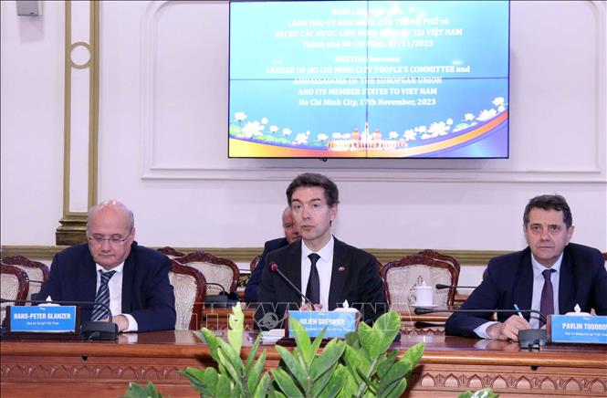 Hô Chi Minh-Ville et ses partenaires européens promeuvent la coopération économique