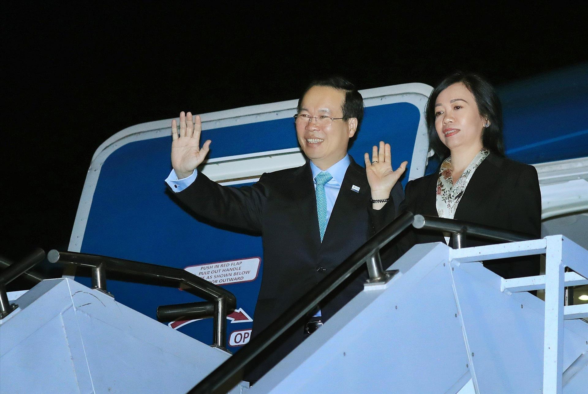 Le président Vo Van Thuong termine sa participation à la Semaine des dirigeants économique de l’APEC 2023