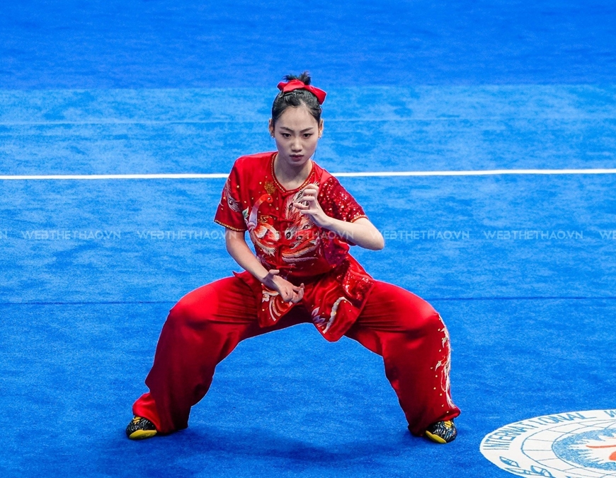 Le Vietnam remporte sa première médaille d or aux 16es Championnats du monde de Wushu