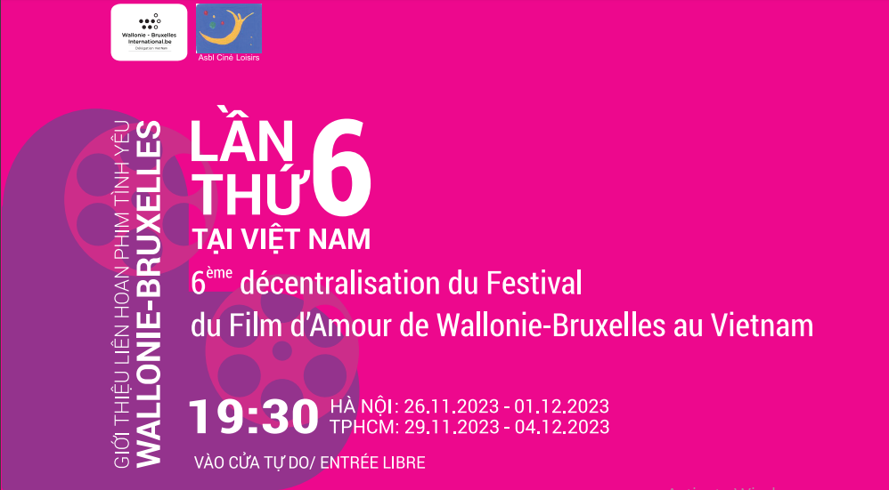 Bientôt le Festival international du film d amour de Wallonie-Bruxelles au Vietnam