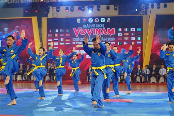 Ouverture du 7e Championnat du monde Vovinam 2023
