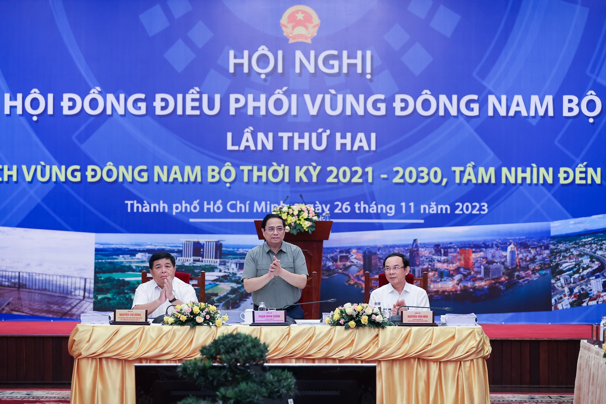 Le Premier ministre Pham Minh Chinh préside une réunion sur la planification du Sud-Est