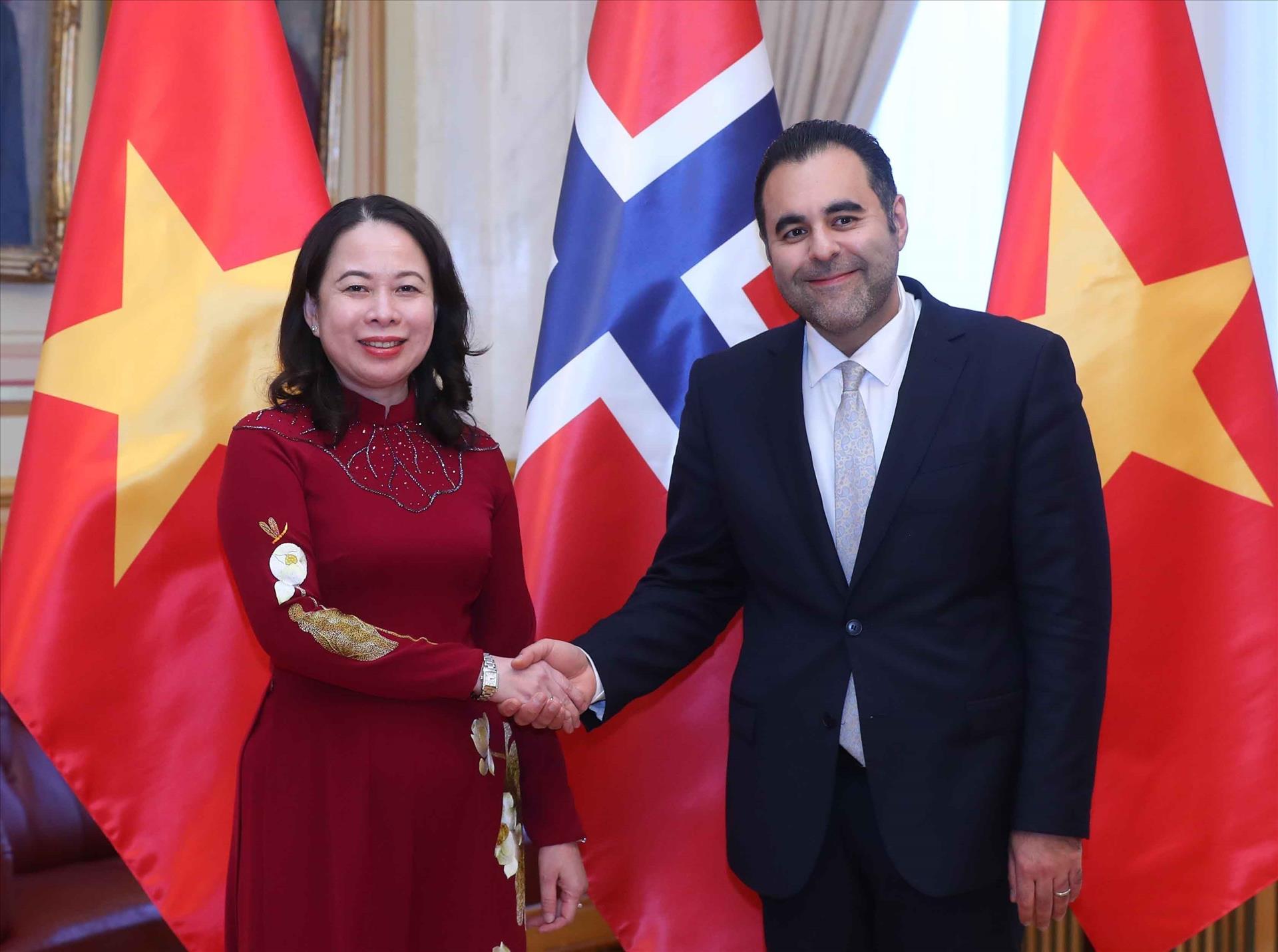 La visite de la vice-présidente Vo Thi Anh Xuan au Danemark et en Norvège revêtait une signification importante
