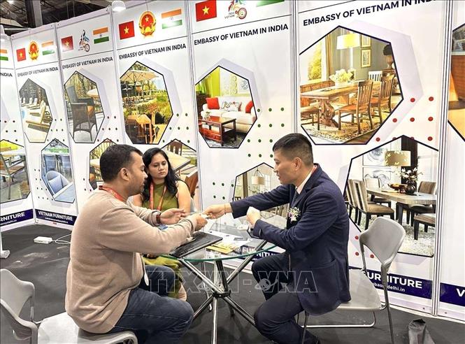 Le Vietnam au Salon mondial du meuble en Inde