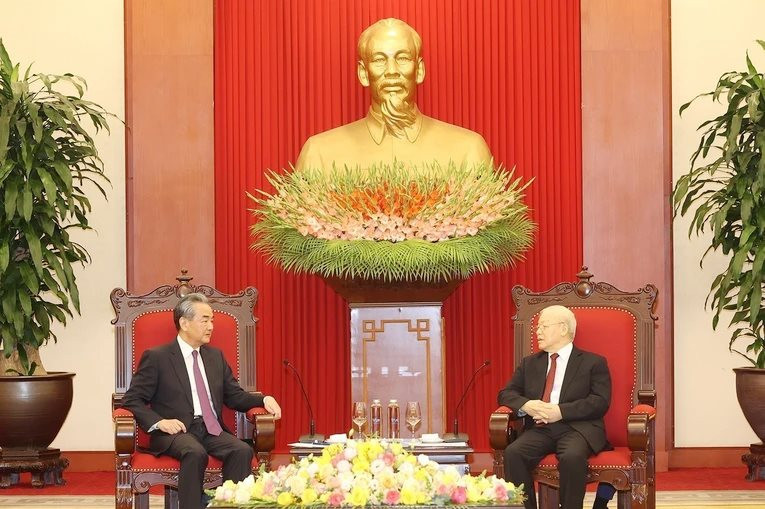 Le chef du PCV reçoit le ministre chinois des Affaires étrangères