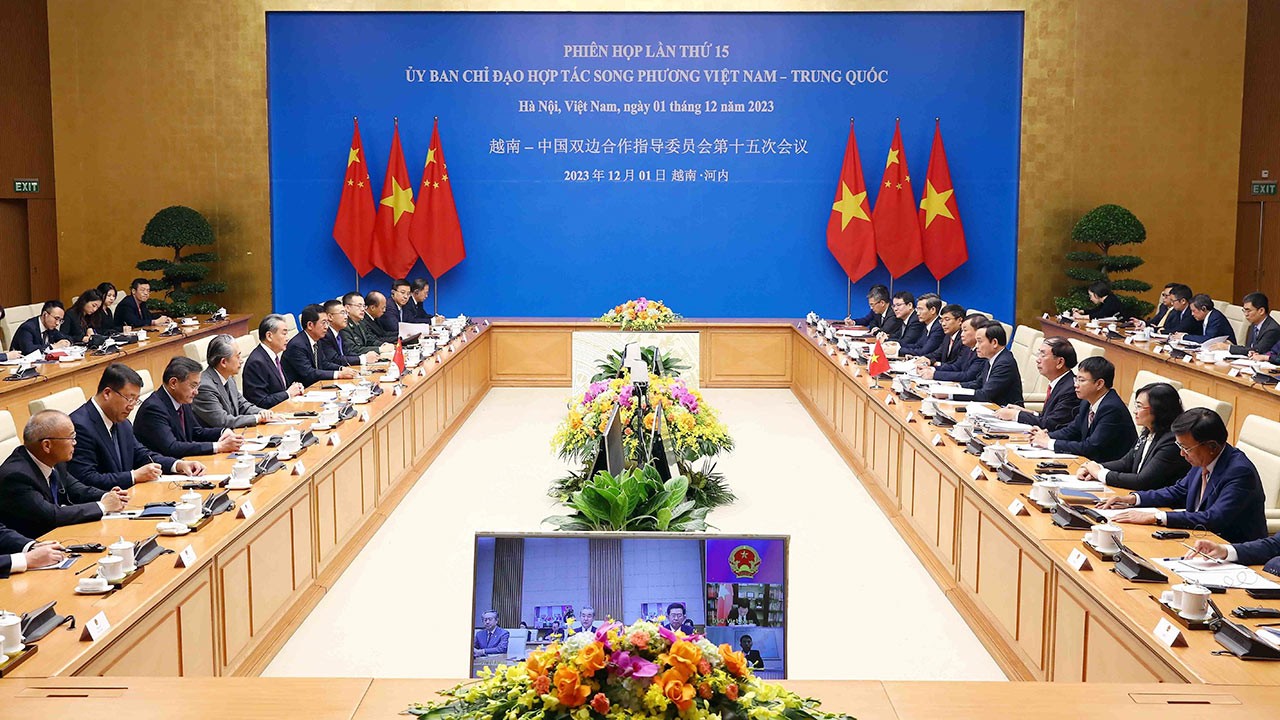 La 15e réunion du Comité de pilotage de la coopération bilatérale Vietnam - Chine