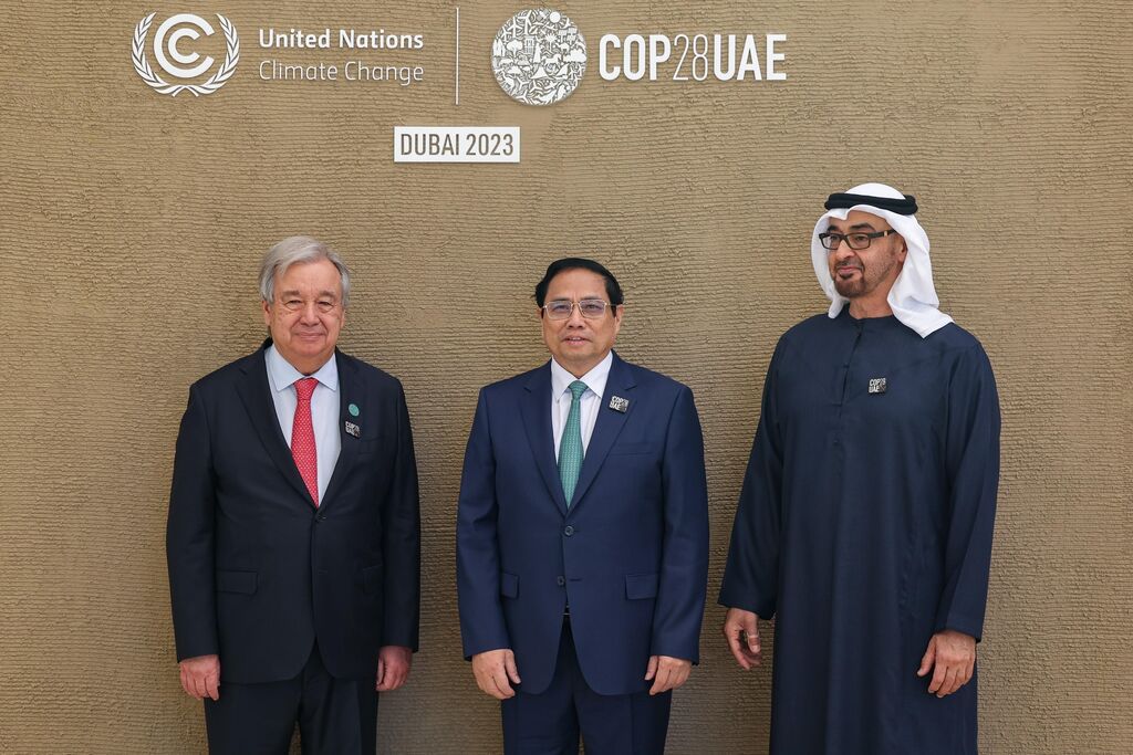 Pham Minh Chinh participe au Sommet mondial d action pour le climat COP28