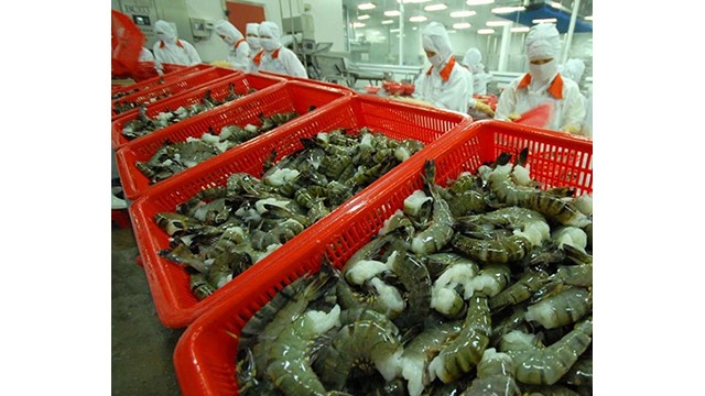 Les marchés du Moyen-Orient ne représentent que 1,3  des exportations vietnamiennes de crevettes
