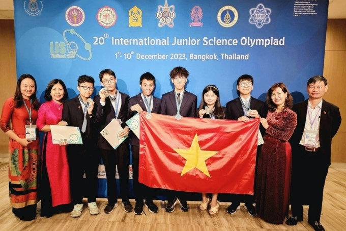 Le Vietnam remporte 6 médailles aux Olympiades internationales junior des sciences 2023