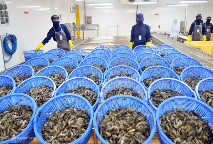 Les exportations de crevettes devraient atteindre 3,6 milliards de dollars en 2023