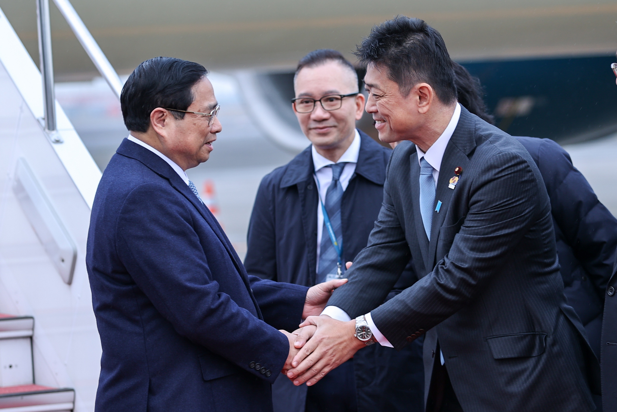 Le Premier ministre Pham Minh Chinh est arrivé à Tokyo