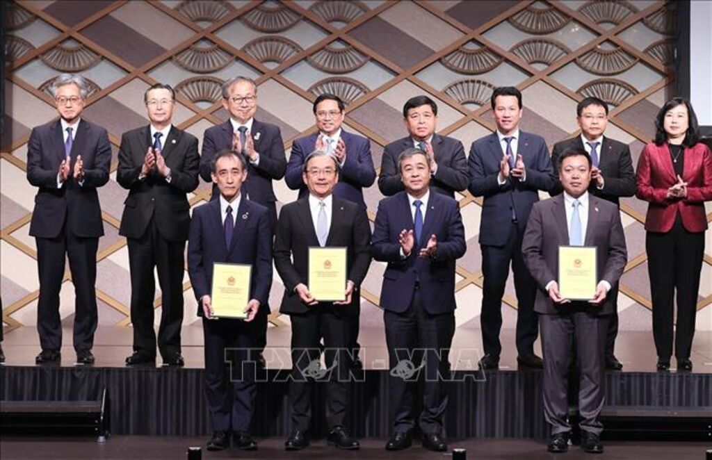 Le PM Pham Minh Chinh au Forum économique Vietnam-Japon à Tokyo