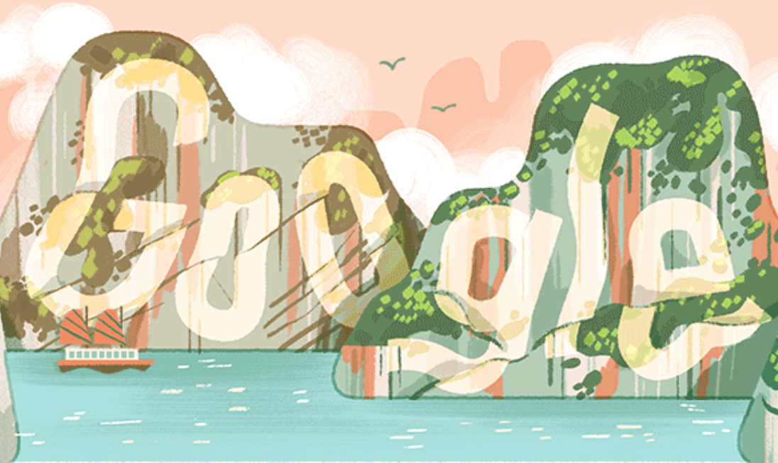 La baie d Ha Long honorée par Google Doodle