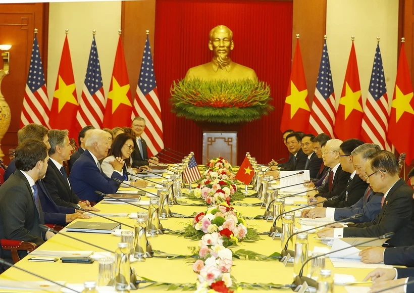 L’année 2023 marque de nombreuses avancées importantes dans les relations entre le Vietnam et les États-Unis