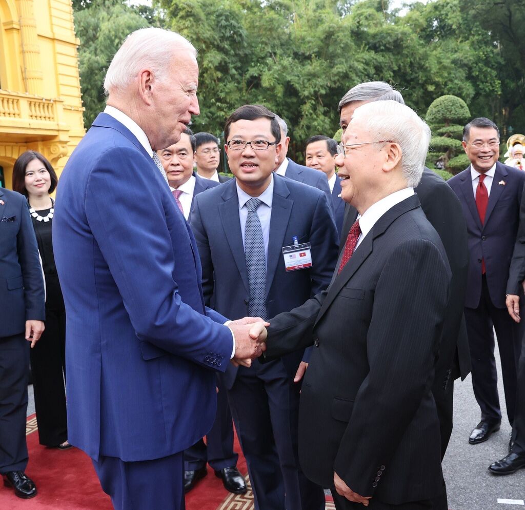2023, une année spectaculaire pour les relations américano-vietnamiennes