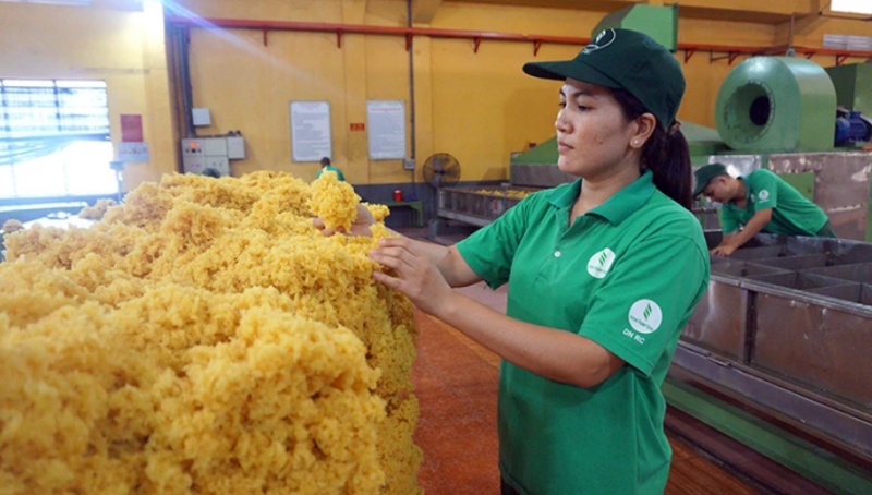 Importation de caoutchouc vietnamien la Chine conserve son trône