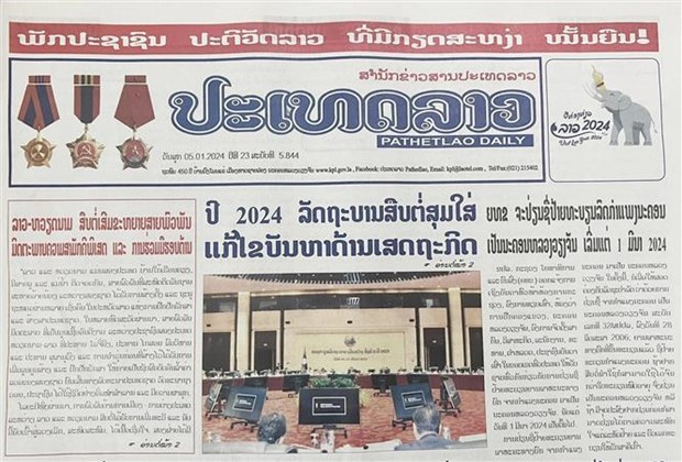 La presse lao souligne les réalisations de la coopération Laos-Vietnam