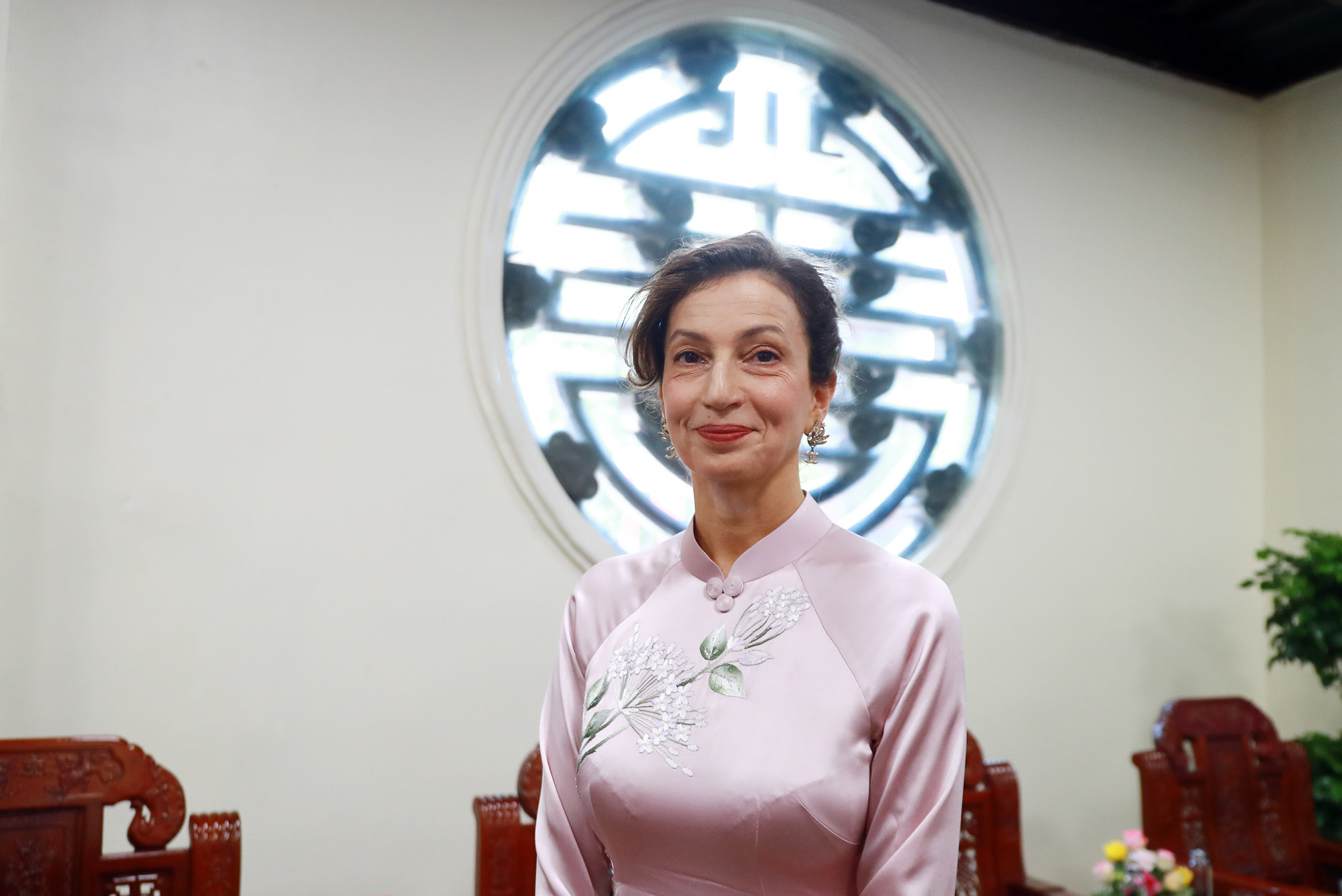 Les messages de la directrice de l UNESCO sur le Vietnam reçoivent des milliers de likes