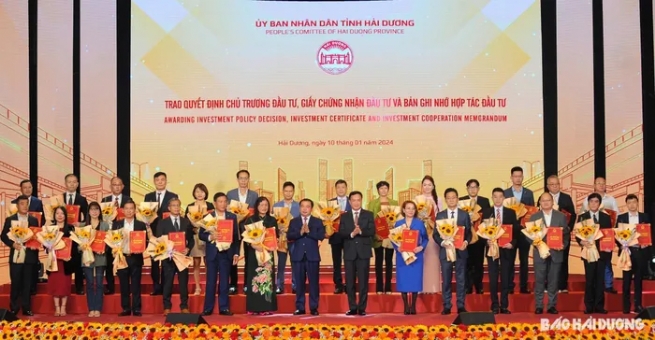 Plus de 1,5 milliard de dollars d’investissement engagés à Hai Duong