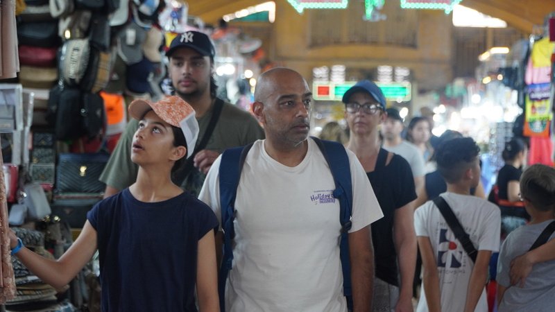 Afflux de visiteurs internationaux au marché de Ben Thanh