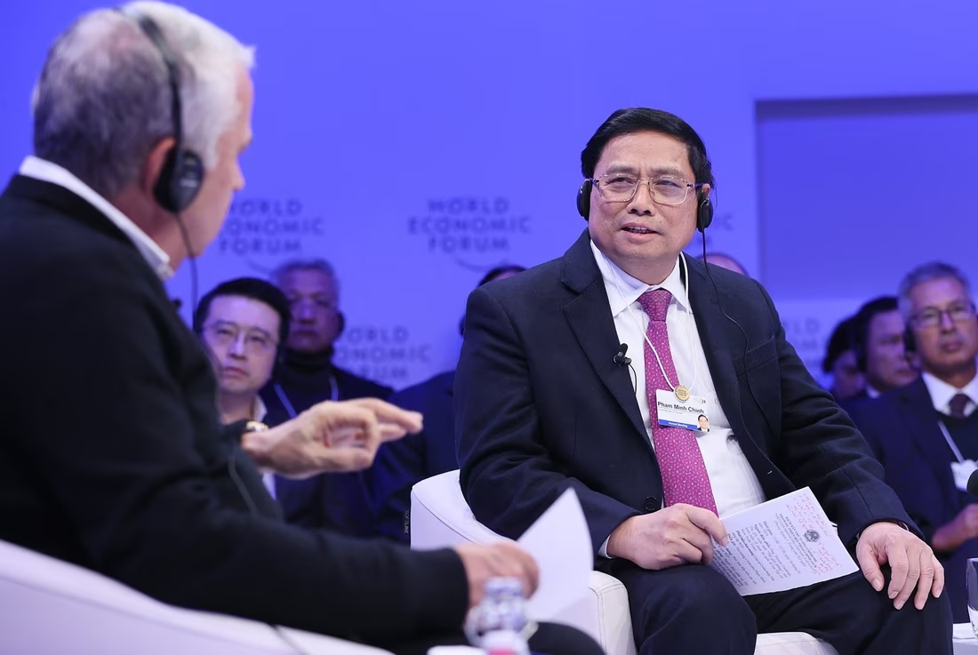 Discours du Premier ministre Pham Minh Chinh lors du dialogue politique sur la vision globale du Vietnam