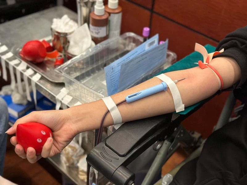 Fort développement du mouvement de don de sang en 30 ans