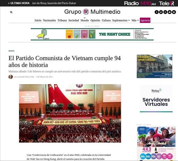 Le PCV a fait converger les forces de tout le peuple