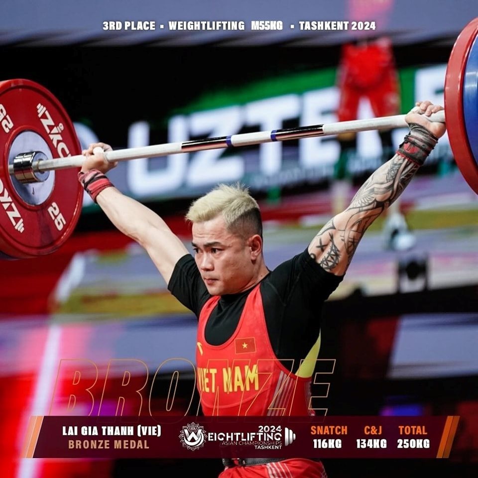 Championnat d’Asie d’haltérophilie 2022 le Vietnam fait un bon début