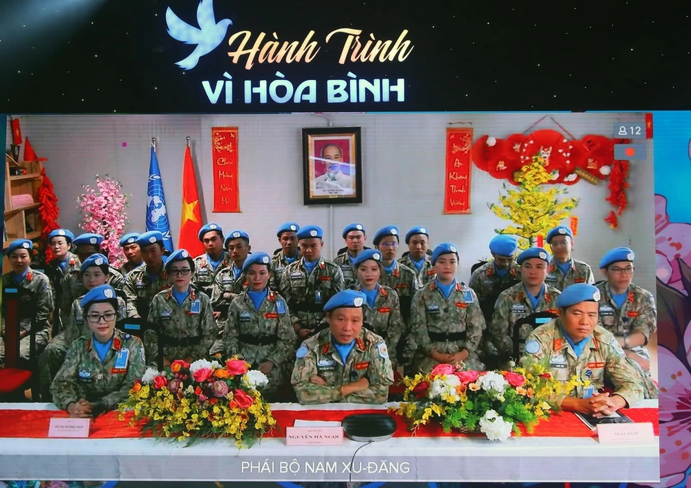 Parcours pour la paix des Casques bleus vietnamiens