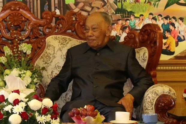Messages de félicitations pour l anniversaire de l ancien président du Parti et ancien président du Laos