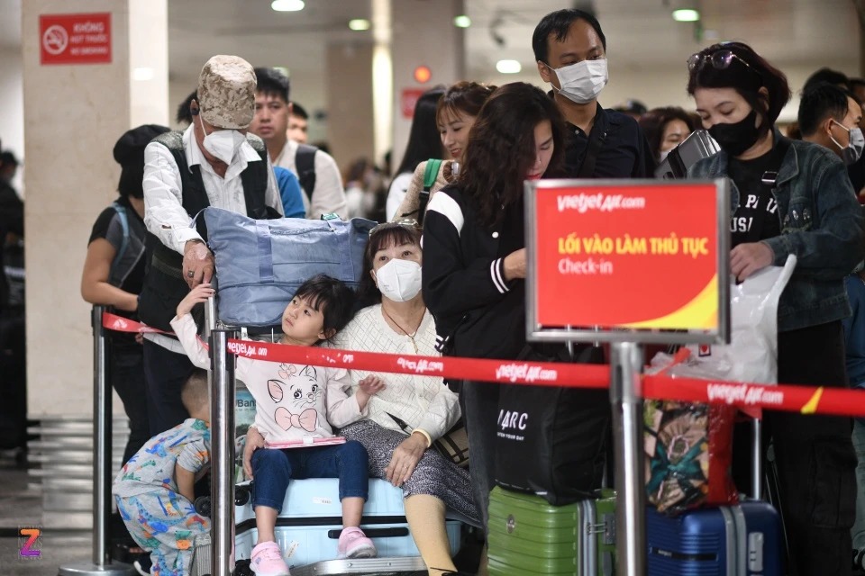 Transport aérien plus de 1,5 million de passagers pendant les vacances du Nouvel An lunaire 2024