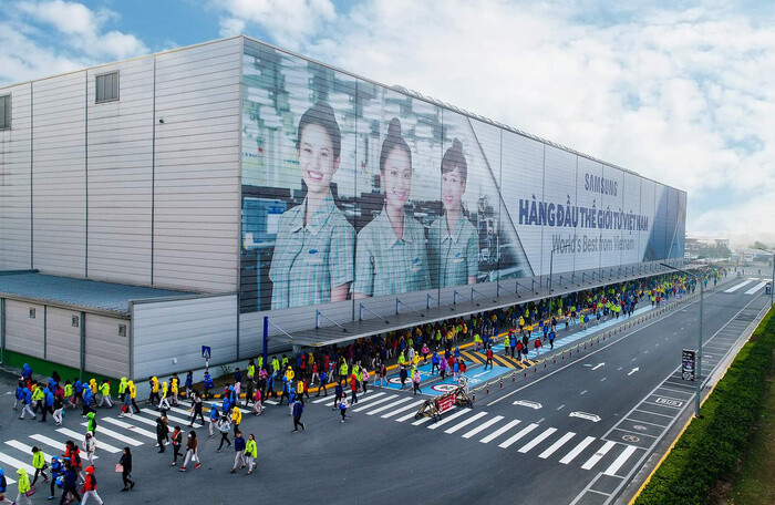 Quatre usines au Vietnam contribuent à 33 des bénéfices de Samsung