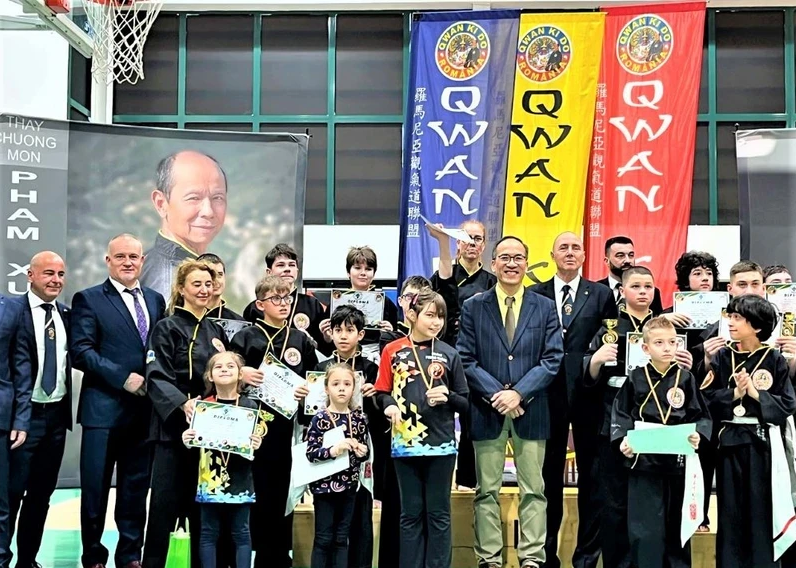 Les arts martiaux vietnamiens promus en Roumanie