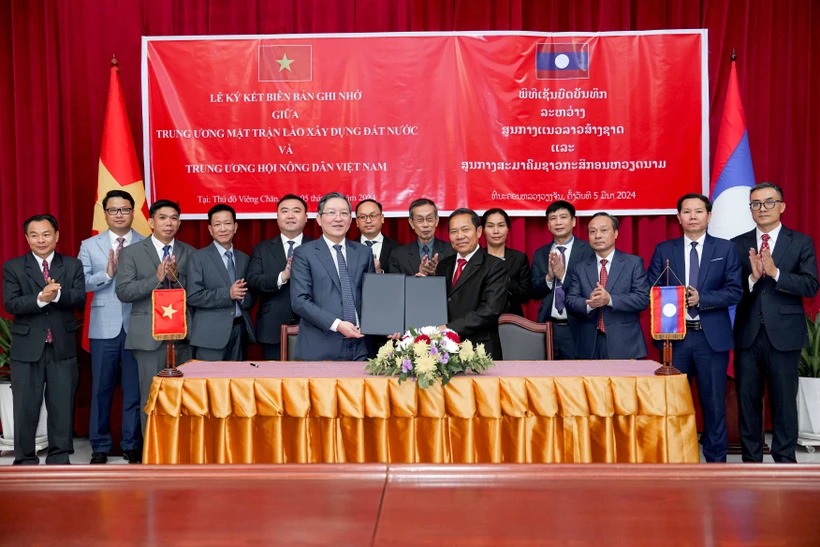 L Association des agriculteurs du Vietnam partage ses expériences avec le Laos