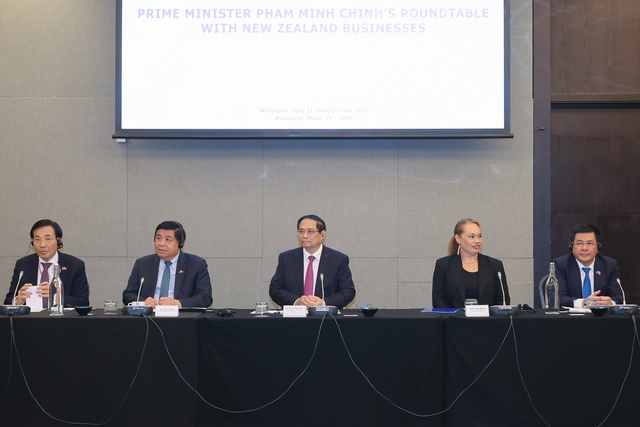 Le PM Pham Minh Chinh invite les entreprises néo-zélandaises à investir au Vietnam