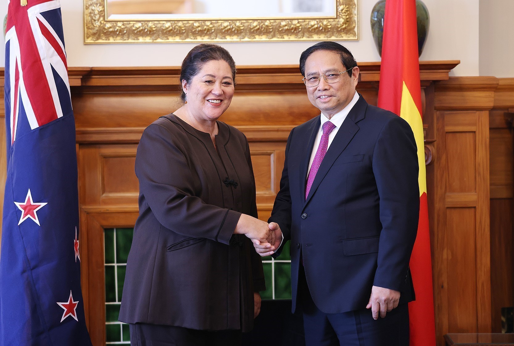 Le PM Pham Minh Chinh rencontre la gouverneure générale de la Nouvelle-Zélande