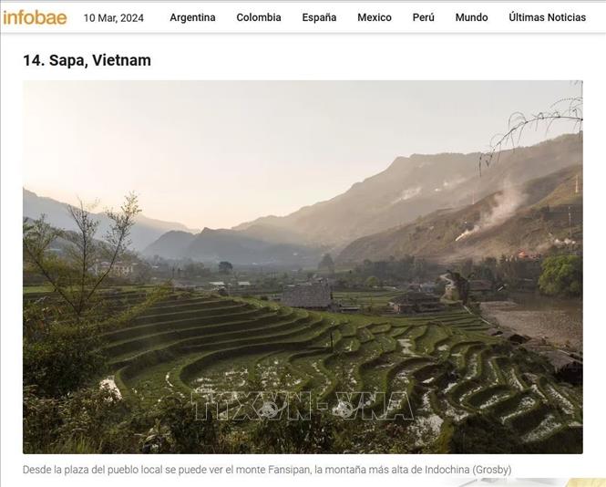 La presse argentine cite Sapa parmi les 16 plus belles petites villes du monde