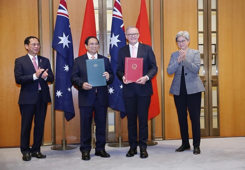 Le Vietnam et l Australie s efforcent de promouvoir la confiance stratégique