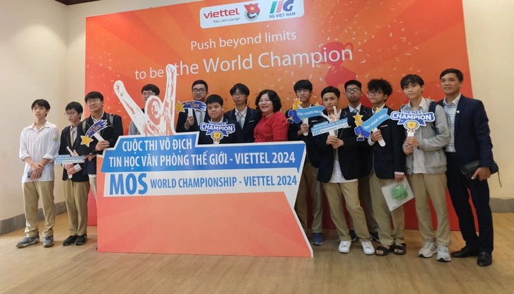 Lancement du Championnat du Monde d Informatique de Bureautique - Viettel 2024
