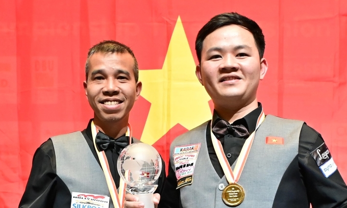 Le Vietnam remporte pour la première fois le championnat du monde de billard par équipes