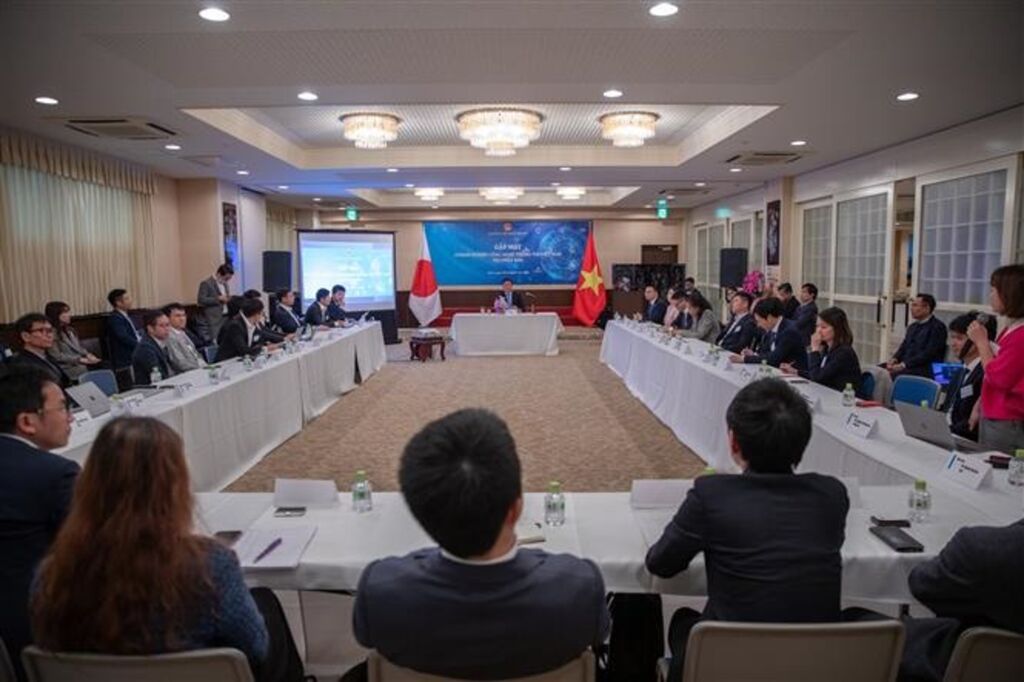Rencontre des entreprises informatiques vietnamiennes au Japon