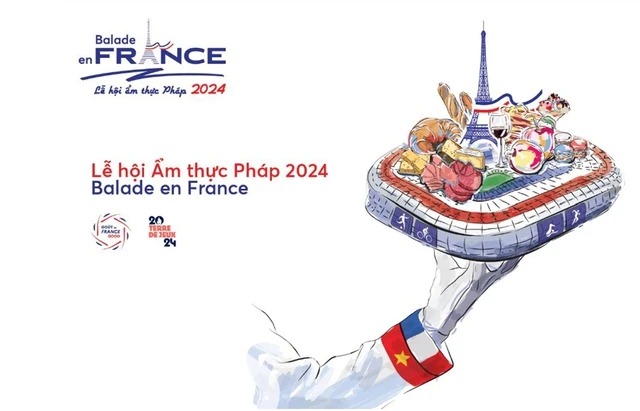 Balade en France 2024 «Festival gastronomique, forme olympique»