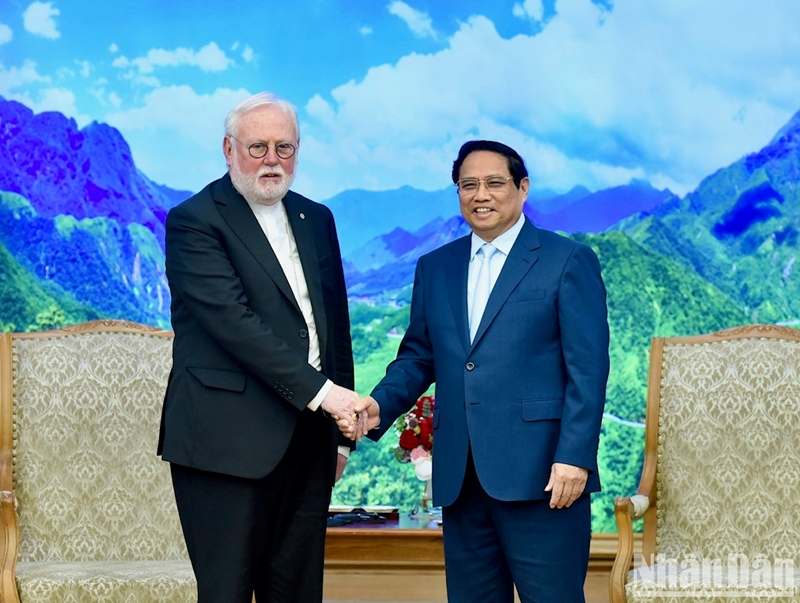 Le Vietnam et le Vatican conviennent de poursuivre leurs échanges de haut niveau