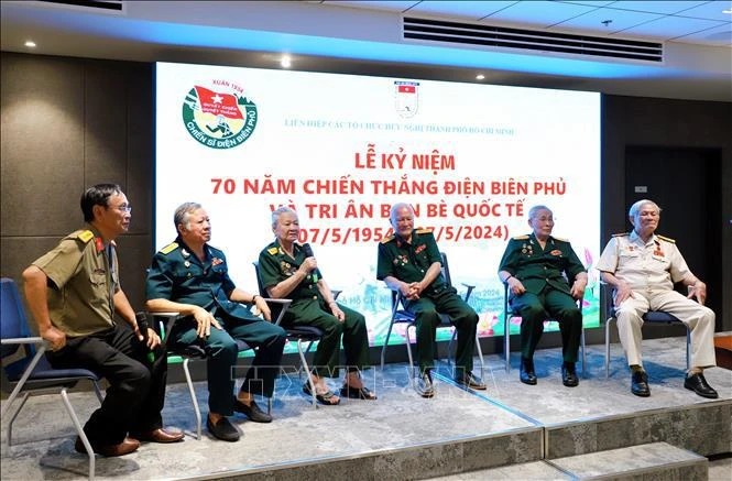 La célébration du 70e anniversaire de la Victoire de Dien Bien Phu à HCM-Ville