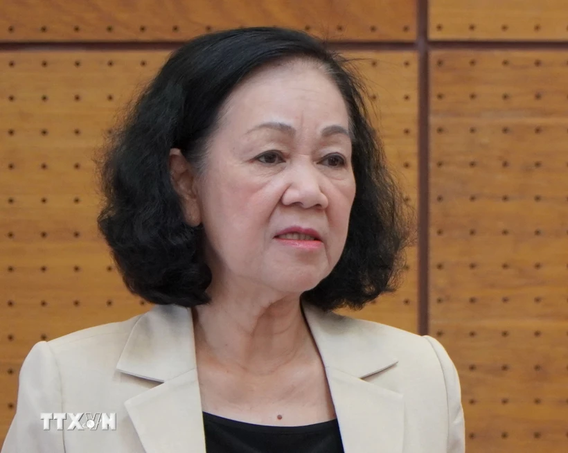 Autorisation à Truong Thi Mai pour quitter ses fonctions en tant que parlementaire à l’AN