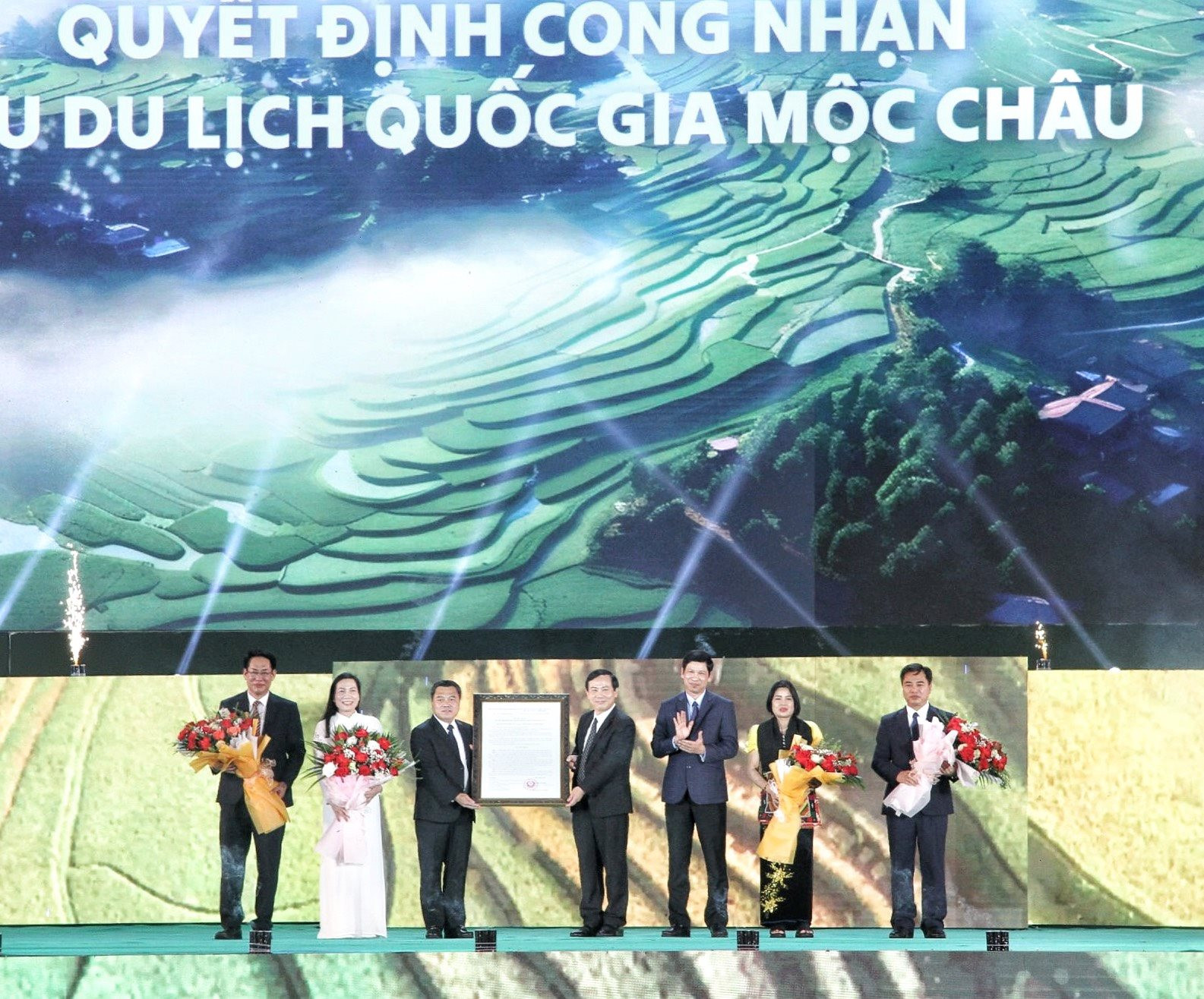 La zone touristique nationale de Moc Chau reçoit une reconnaissance officielle