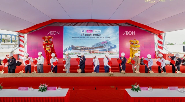 AEON commence la construction de son premier centre commercial dans le delta du Mékong