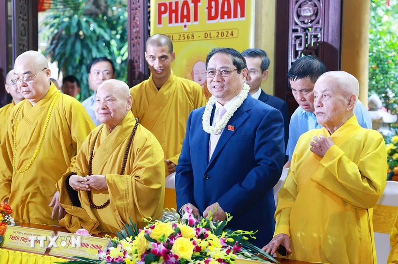 Le Premier ministre présente ses vœux à l’occasion de la Journée du Vesak