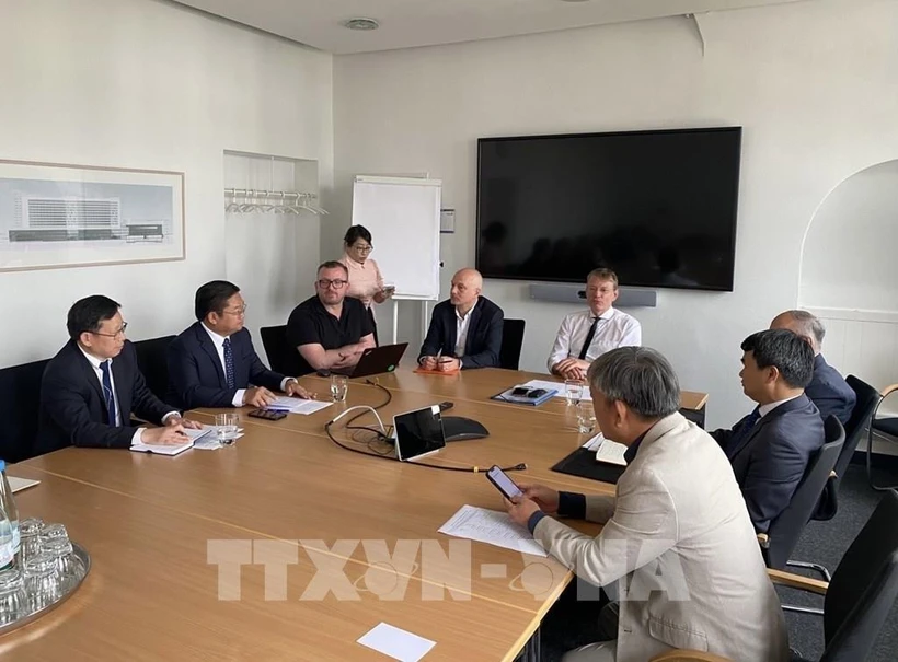 Hô Chi Minh-Ville coopère avec un groupe allemand dans la formation professionnelle