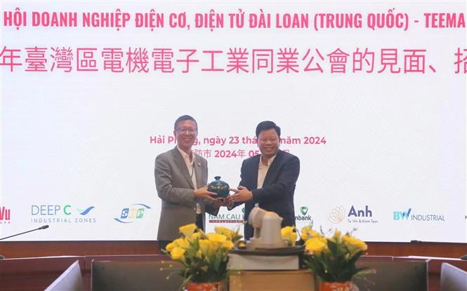 Des entreprises électromécaniques et électroniques de Taiwan Chine veulent investir à Hai Phong